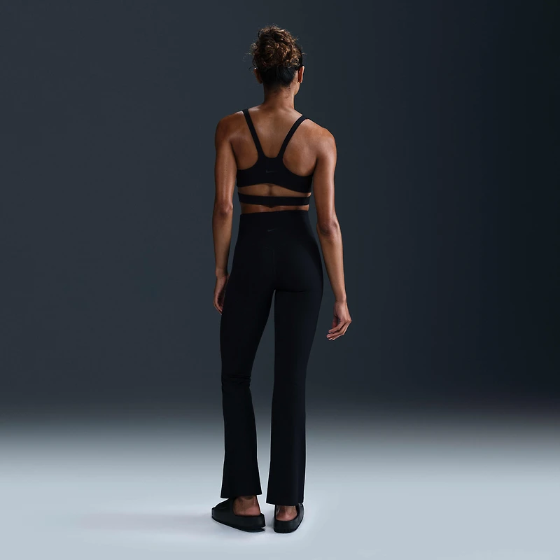 Nike Zenvy Rib Women's High-Waisted Flared Leggings