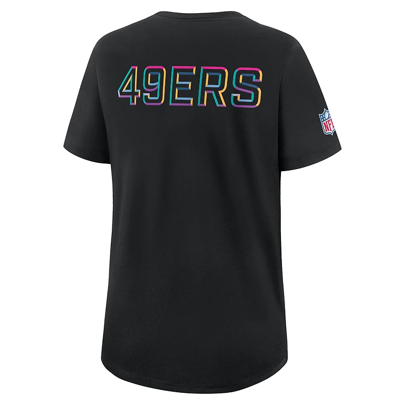 San Francisco 49ers Crucial Catch Women's Nike Dri-FIT NFL T-Shirt