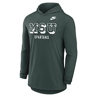 Michigan State Legacy Men's Nike Dri-FIT College Long-Sleeve Hooded T-Shirt