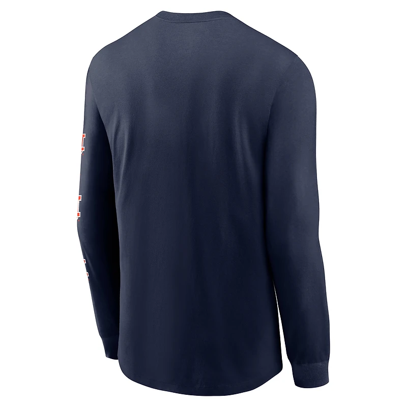 Auburn Campus Classic Location Men's Nike College Long-Sleeve T-Shirt