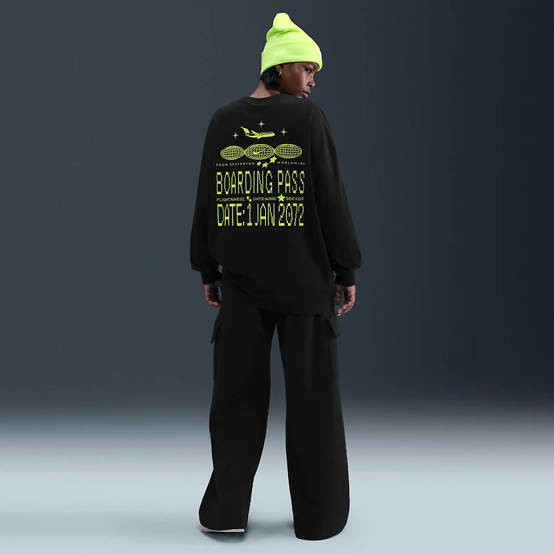 Nike Sportswear Women's Oversized Long-Sleeve T-Shirt