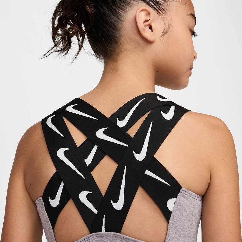 Nike Gymnastics Navy Strappy Performance Leotard