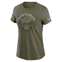 Buffalo Bills Salute to Service Sideline Women's Nike NFL T-Shirt