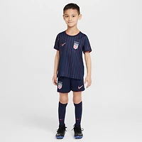 USWNT 2025 Stadium Away (Women's Team) Little Kids' Nike Soccer Replica 3-Piece Kit