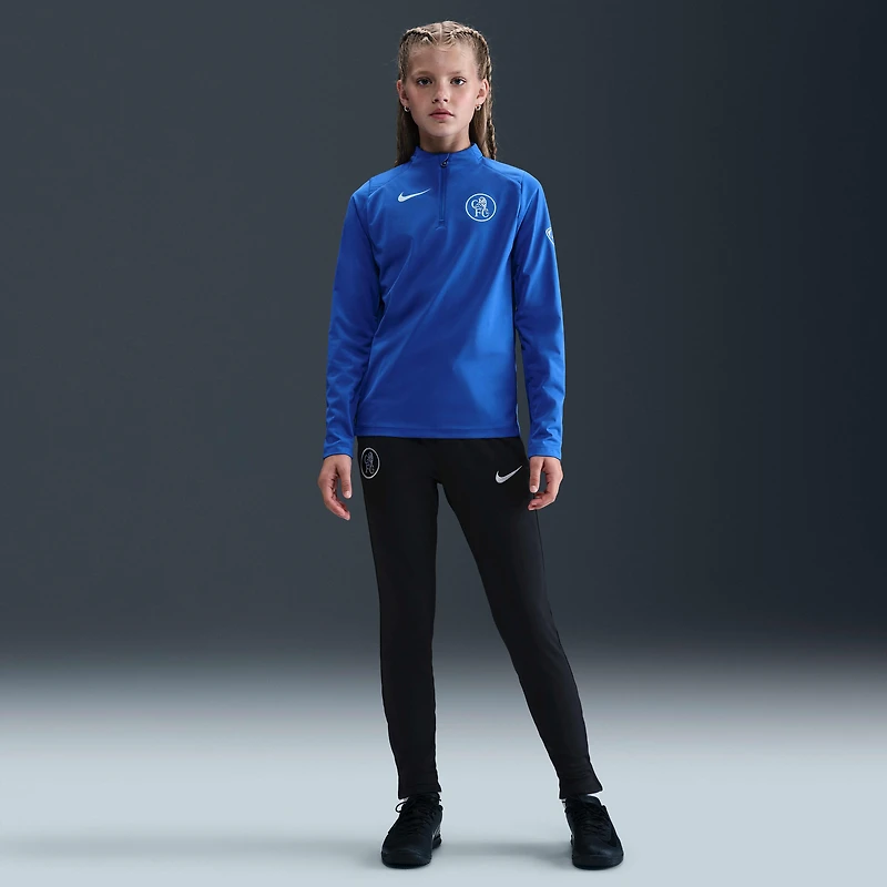 Chelsea FC Strike Third Big Kids' Nike Dri-FIT Total 90 Soccer Knit Drill Top