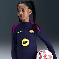 FC Barcelona Strike Big Kids' Nike Dri-FIT Soccer Drill Top