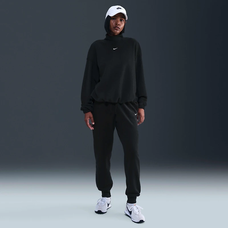 Nike Sportswear Phoenix Plush Women's Cozy Fleece Oversized Mock-Neck Top