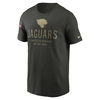 Jacksonville Jaguars Salute to Service Sideline Primary Edge Men's Nike Dri-FIT NFL T-Shirt