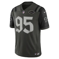 Sauce Gardner New York Jets Rivalries Collection Men's Nike Dri-FIT NFL Limited Jersey