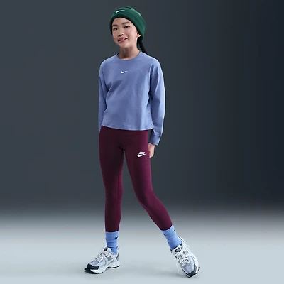 Nike Sportswear Classic Girls' High-Waisted Leggings