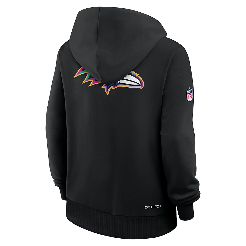 Baltimore Ravens Crucial Catch Women's Nike Dri-FIT NFL Pullover Hoodie
