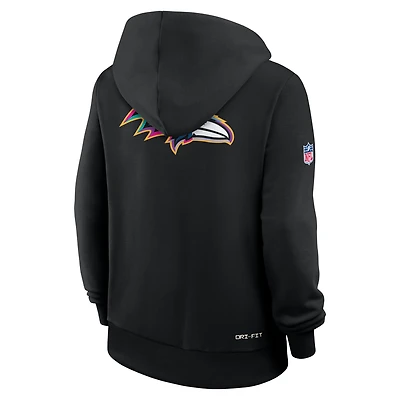 Baltimore Ravens Crucial Catch Women's Nike Dri-FIT NFL Pullover Hoodie