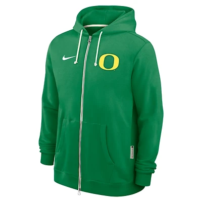 Oregon Sideline Men's Nike Dri-FIT College Full-Zip Hoodie