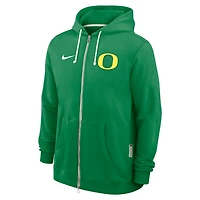 Oregon Sideline Men's Nike Dri-FIT College Full-Zip Hoodie