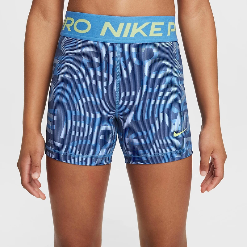 Nike Pro Big Kids' (Girls') Dri-FIT 3" Shorts