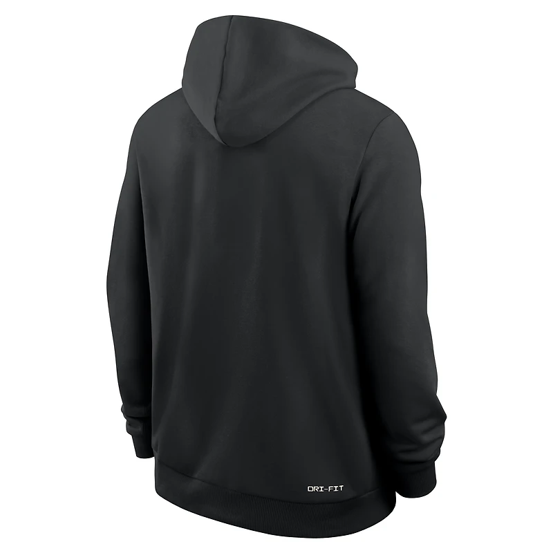 West Virginia Sideline Men's Nike Dri-FIT College Pullover Hoodie