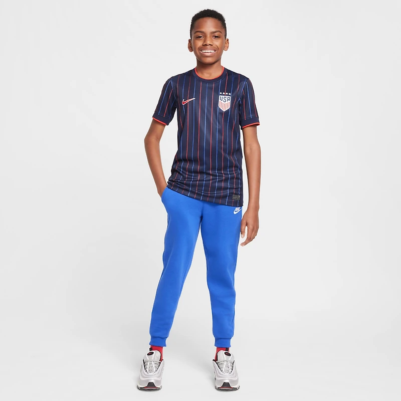 USWNT 2025 Stadium Away (Women's Team) Big Kids' Nike Dri-FIT Soccer Replica Jersey