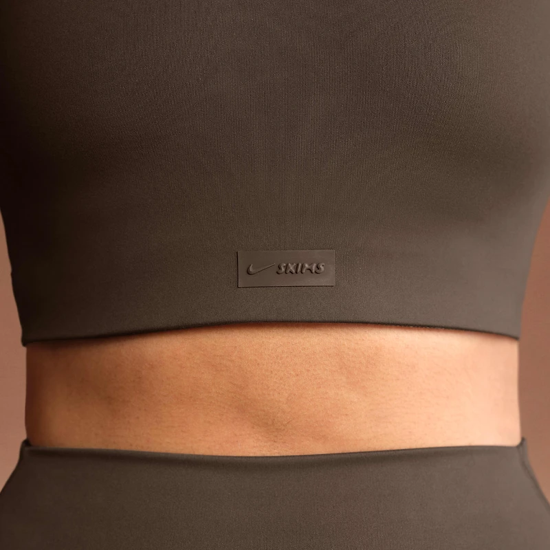 NikeSKIMS Matte Women's High-Neck Bra