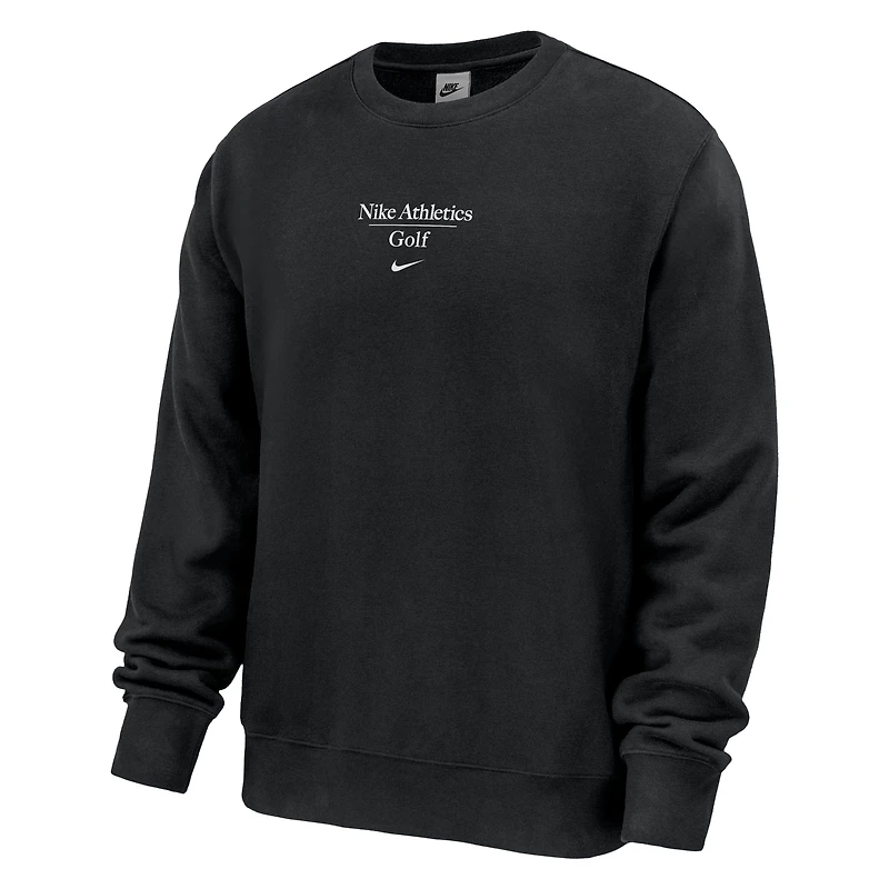 Nike Club Fleece Men's Golf Crew-Neck Sweatshirt