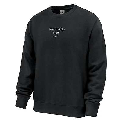 Nike Club Fleece Men's Golf Crew-Neck Sweatshirt