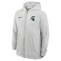 Michigan State Sideline Men's Nike Dri-FIT College Full-Zip Hoodie