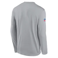 Seattle Seahawks Rivalries Collection Sideline Legend Small Logo Men's Nike Dri-FIT NFL Long-Sleeve T-Shirt