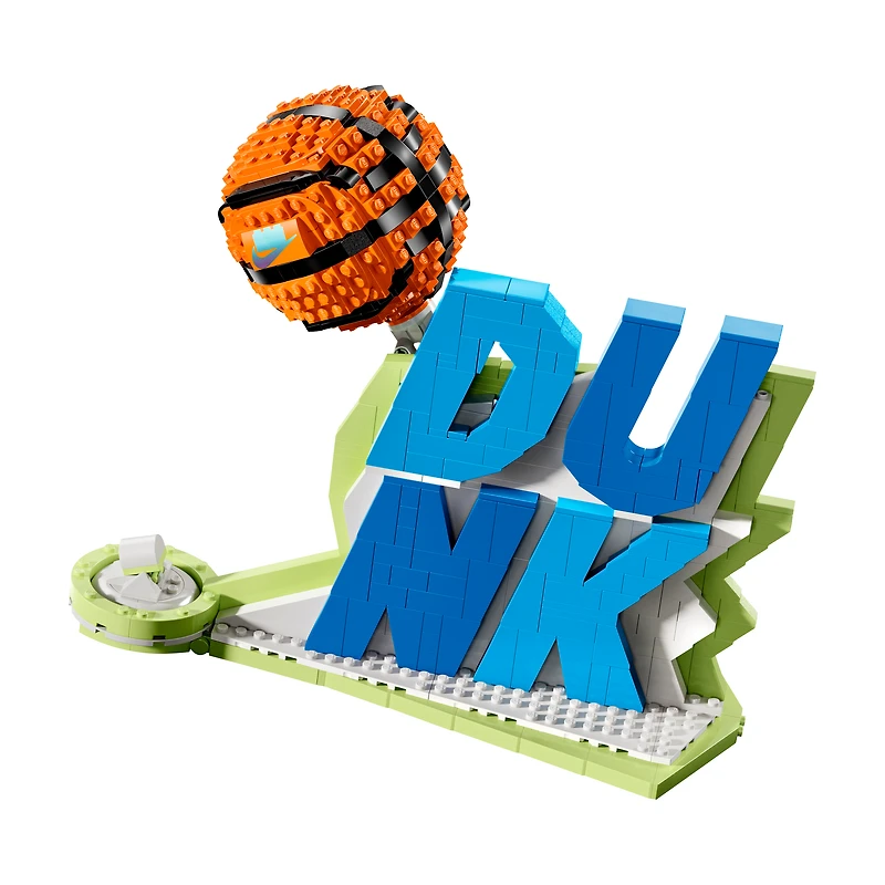Nike Dunk Trickshot x LEGO® Set Building Kit with Exclusive Minifigure