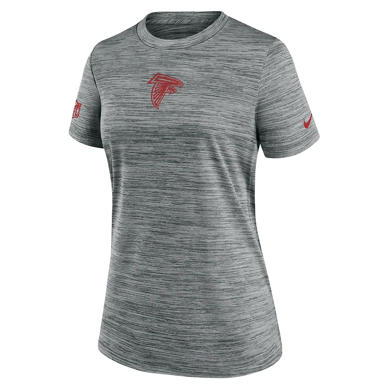 Atlanta Falcons Sideline Team Issue Velocity Women's Nike Dri-FIT NFL T-Shirt