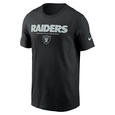 Las Vegas Raiders Sideline Team Issue Men's Nike Dri-FIT NFL T-Shirt