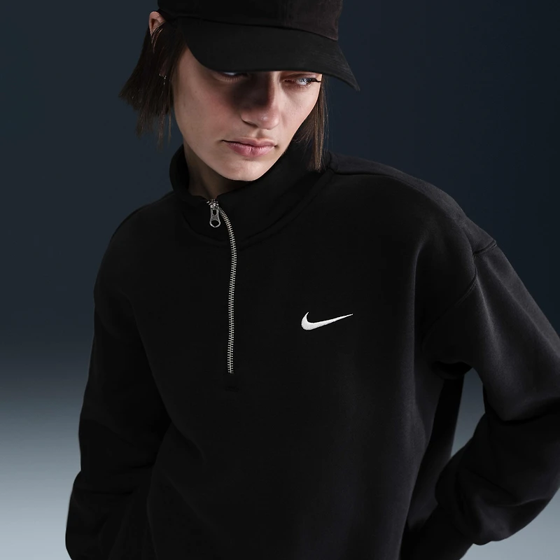 Nike Sportswear Phoenix Fleece Women's Oversized 1/4-Zip Long Sweatshirt