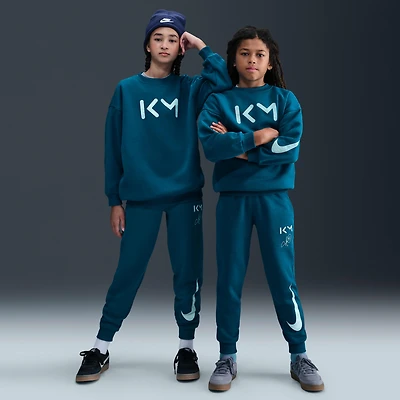 Kylian Mbappé Club Fleece Big Kids' Nike Soccer Joggers