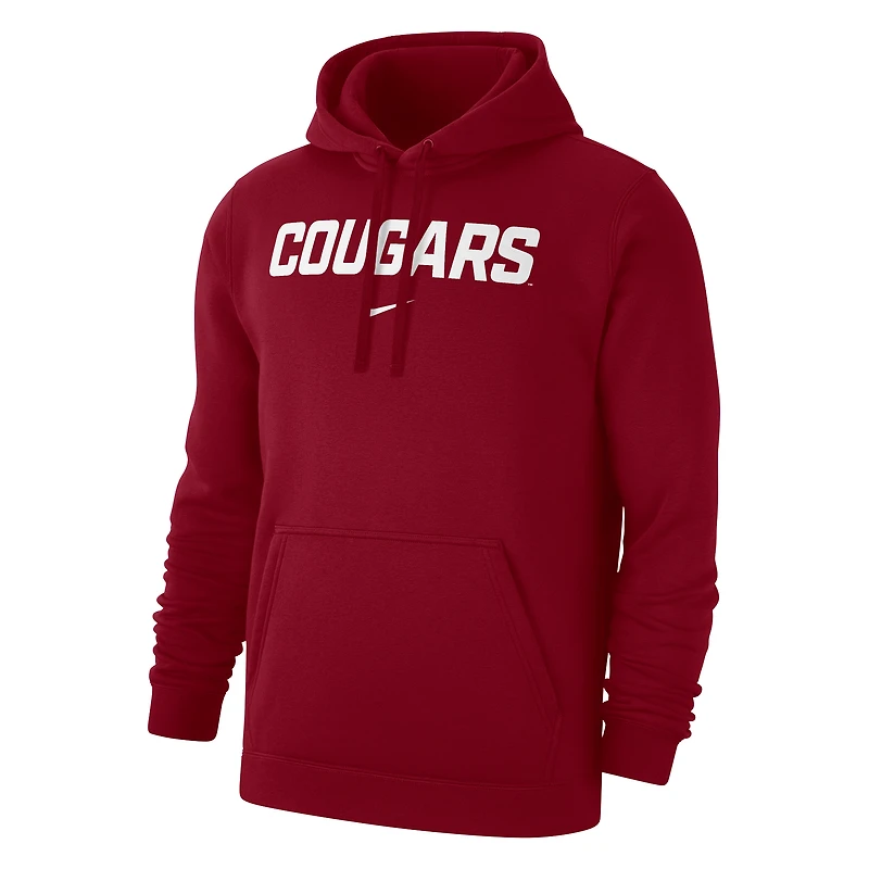 Washington State Club Fleece Men's Nike College Pullover Hoodie