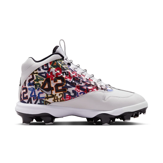 Nike Griffey 2  Jackie Robinson Day MCS Sz 11 Mens Multicolor Baseball Cleats Nike Griffey 2  main image 4