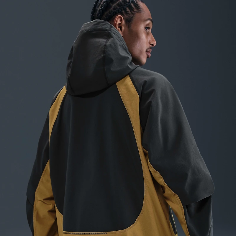 Nike Tech Men's Dri-FIT Woven Color-Block Windrunner Loose Jacket