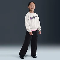 Nike Essentials Toddler Graphic Crew and Cargo Pants Set