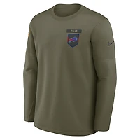 Buffalo Bills Salute to Service Sideline Triumphant Win Coach Men's Nike NFL Pullover Crew