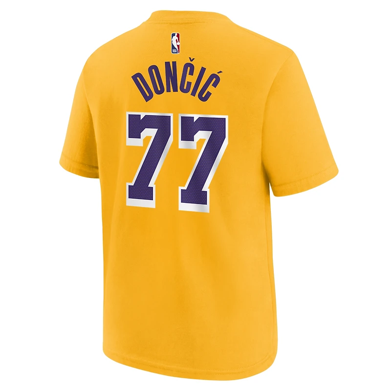 Luka Dončić Los Angeles Lakers Big Kids' Nike NBA T-Shirt