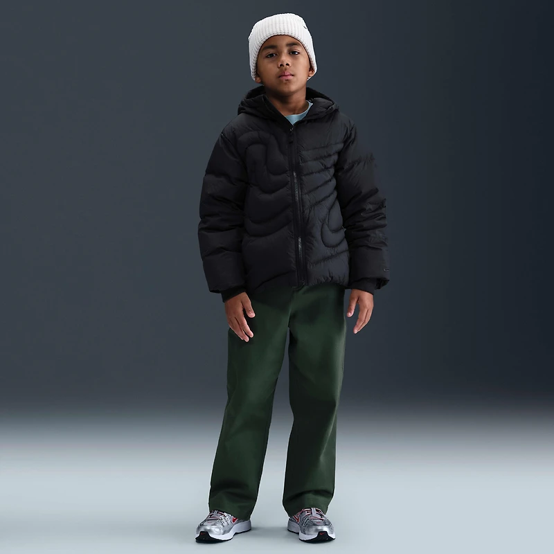 Nike Sportswear Swoosh Big Kids' Therma-FIT Loose Puffer Jacket
