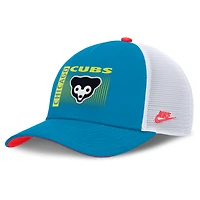 Chicago Cubs Neon 90s Rise Men's Nike Dri-FIT MLB Trucker Adjustable Hat