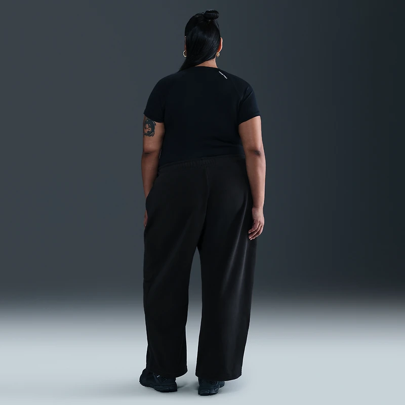 Nike Sportswear Club Fleece Women's Mid-Rise Wide-Leg Cozy Pants