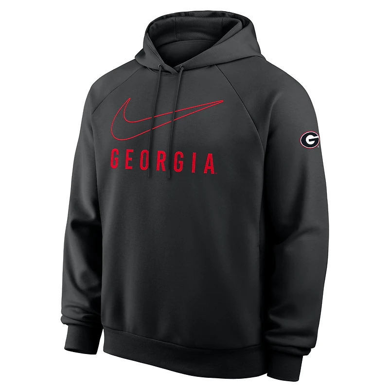 Georgia Premium Performance Men's Nike Dri-FIT College Pullover Hoodie