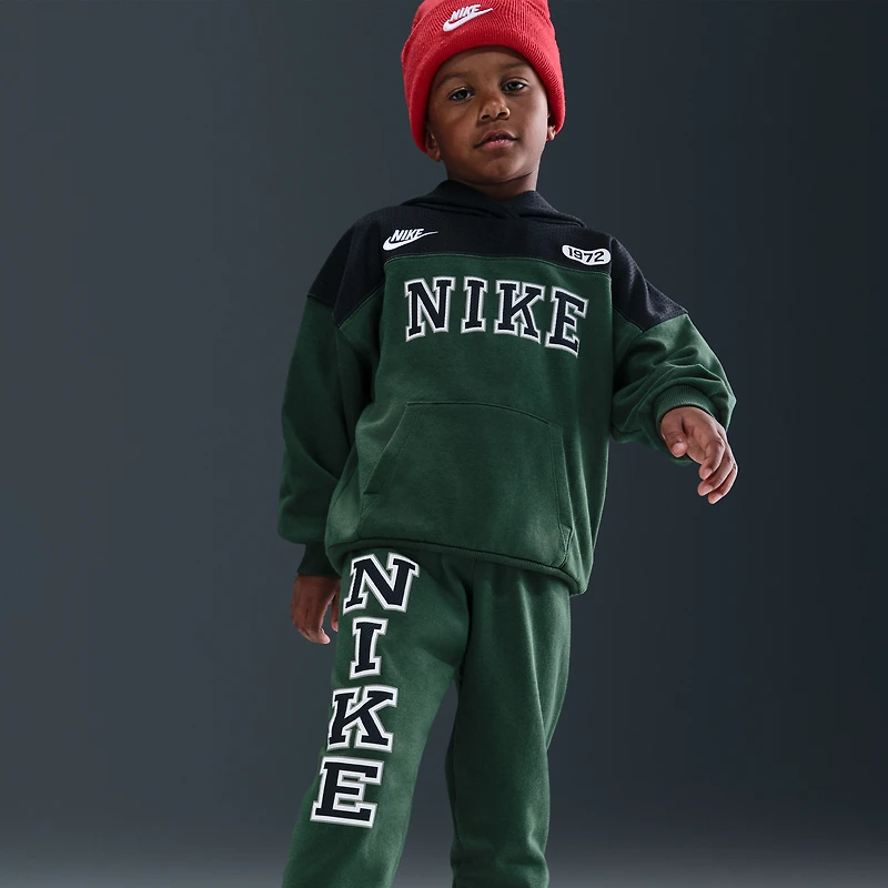 Nike Sportswear Toddler P.E. Blocked Pullover Hoodie and Pants Set