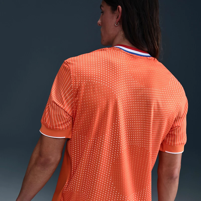 Netherlands 2025 Stadium Home (Women's Team) Men's Nike Dri-FIT Soccer Replica Jersey