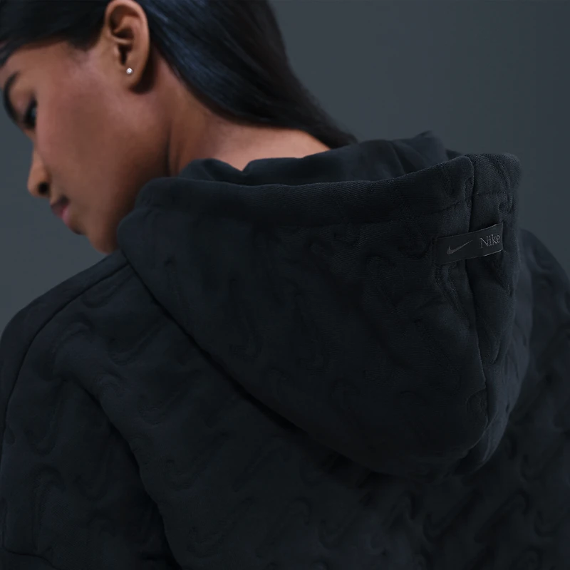 Nike Sportswear Phoenix Fleece Women's Loose Jacquard Pullover Hoodie