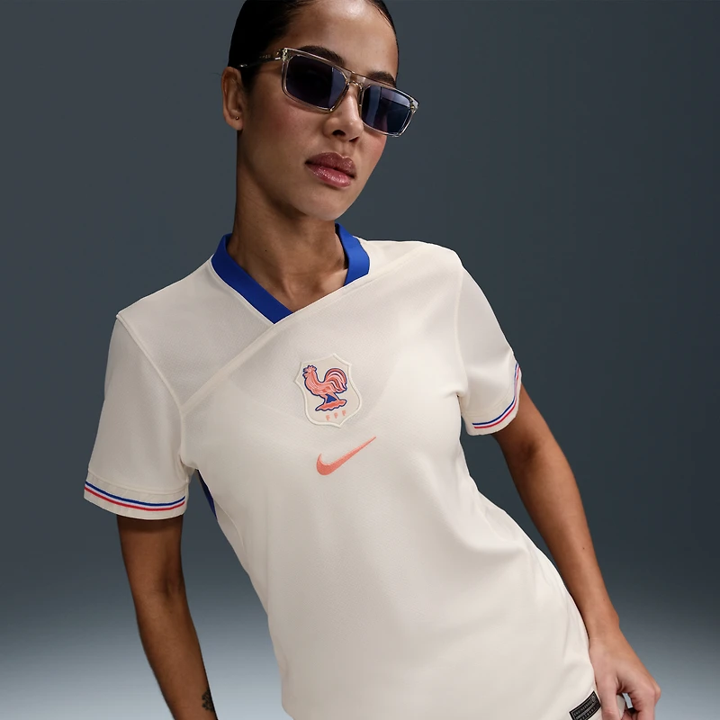 FFF 2025 Stadium Away (Women's Team) Women's Nike Dri-FIT Soccer Replica Jersey