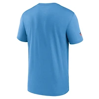 Tennessee Titans Alt Legend Small Logo Men's Nike Dri-FIT NFL T-Shirt