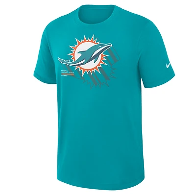 Miami Dolphins Rivalries Collection Slub Men's Nike Dri-FIT NFL T-Shirt