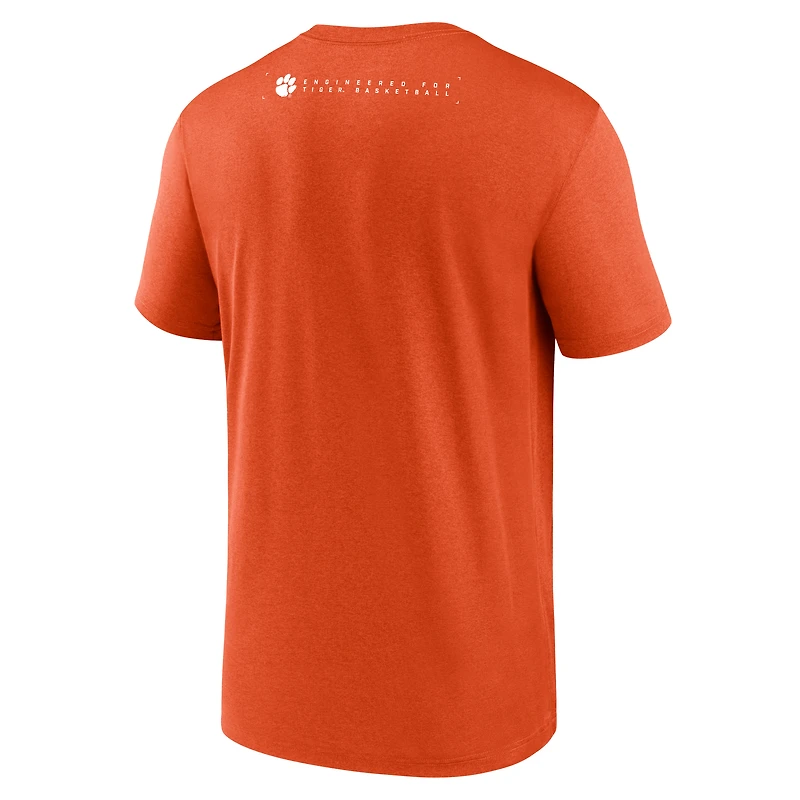Clemson Courtside Basketball Legend Men's Nike Dri-FIT College T-Shirt