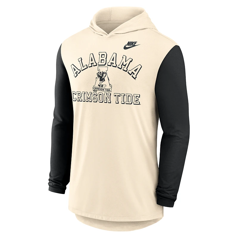 Alabama Legacy Men's Nike Dri-FIT College Long-Sleeve Hooded T-Shirt