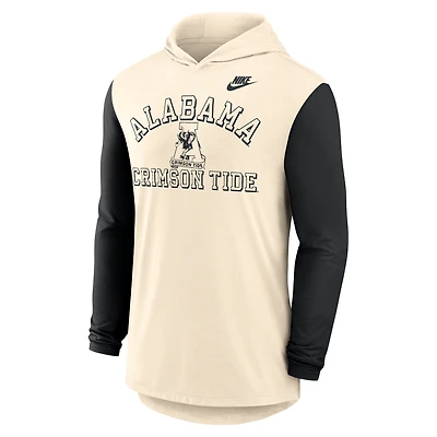 Alabama Legacy Men's Nike Dri-FIT College Long-Sleeve Hooded T-Shirt